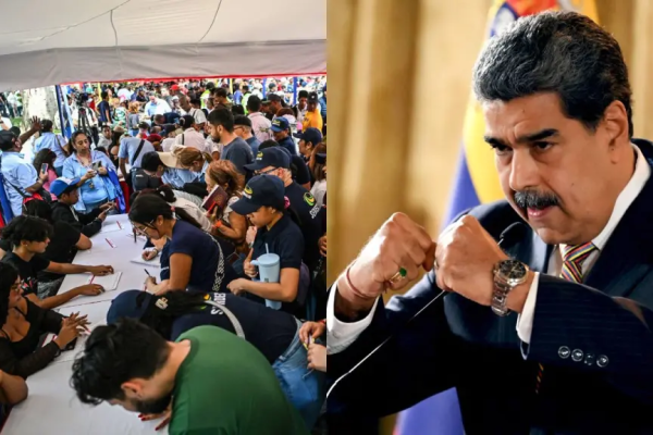 Maduro impulsa jornadas de alistamiento militar en medio de la tensión con EE. UU.
